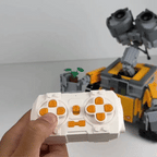 Wall‑E Inspired Motorized Robot Building Set - Prime Brick Store