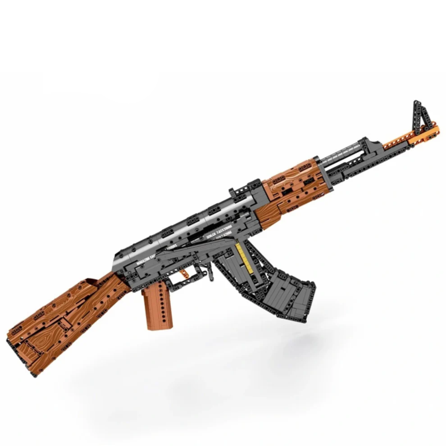 AK-47 Rifle (1366 pcs) - Prime Brick Store