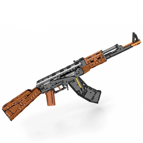 AK-47 Rifle (1366 pcs) - Prime Brick Store