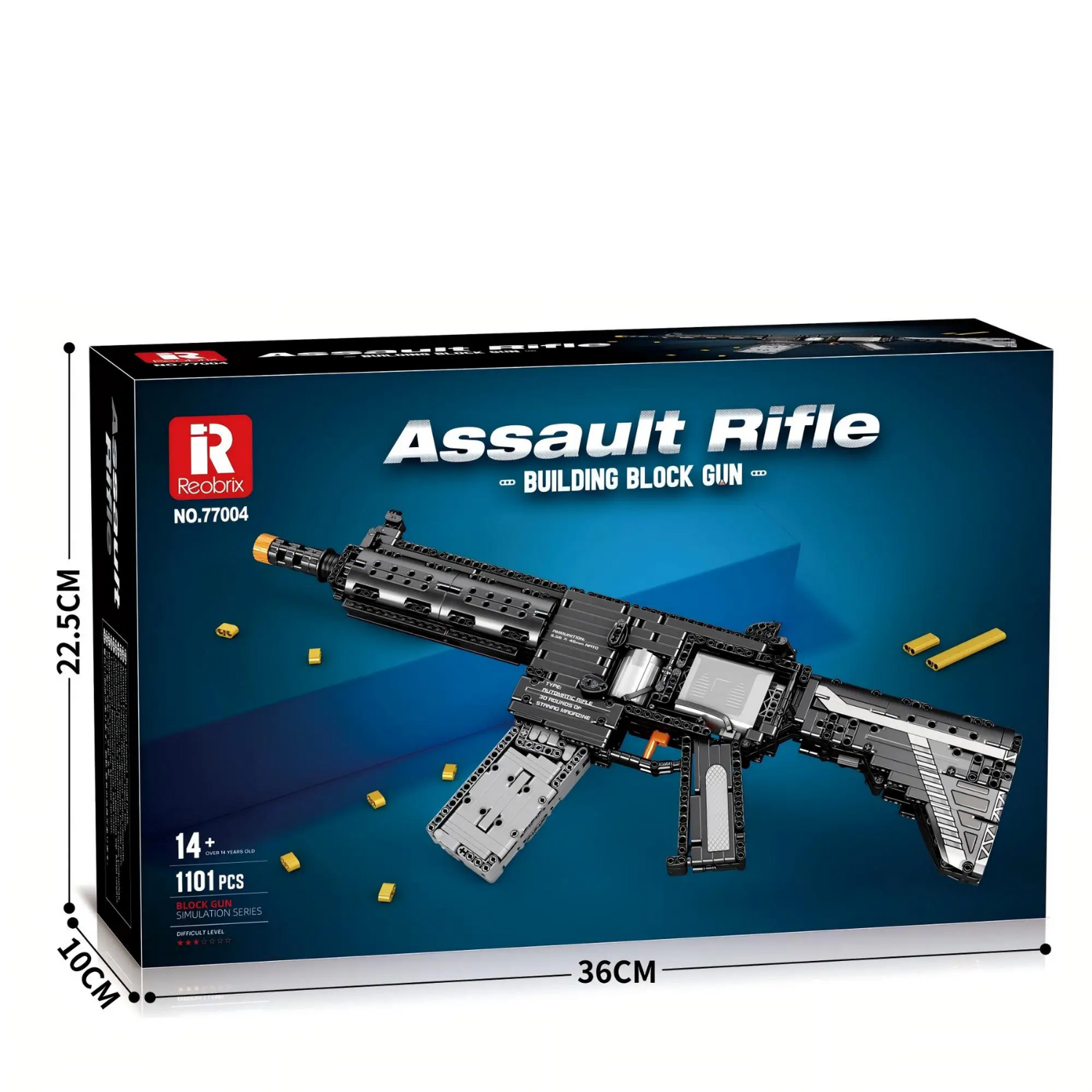 M416 Building Block Rifle (1101 pcs) - Prime Brick Store
