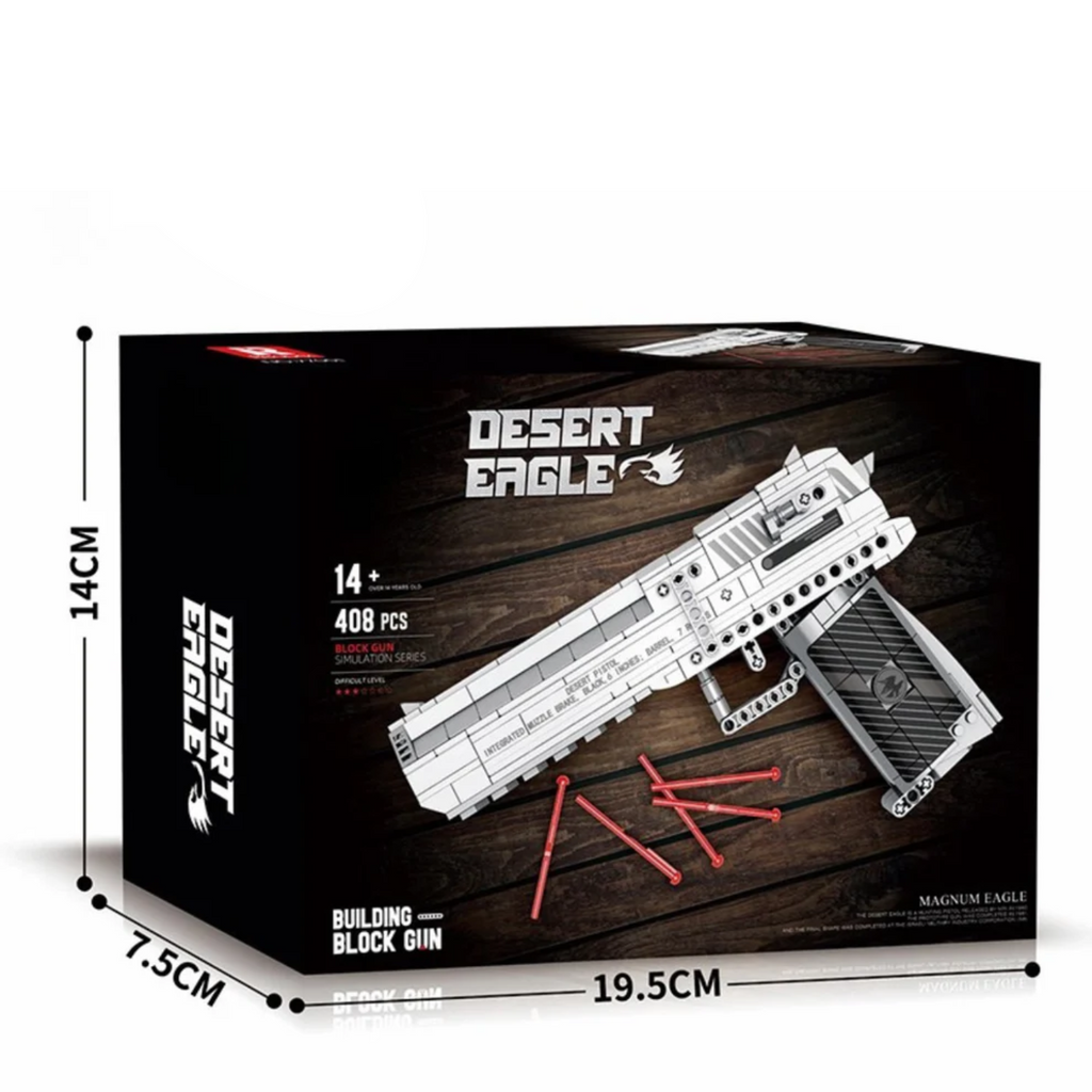 Pistolet Desert Eagle (408 pièces) - Prime Brick Store