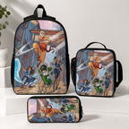 Avatar Aang 3PCS School Backpack Set - Prime Brick Store