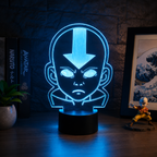 Avatar Aang LED Night Light - Prime Brick Store