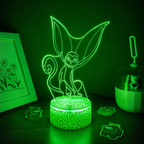 Avatar Momo Green LED Night Light - Prime Brick Store