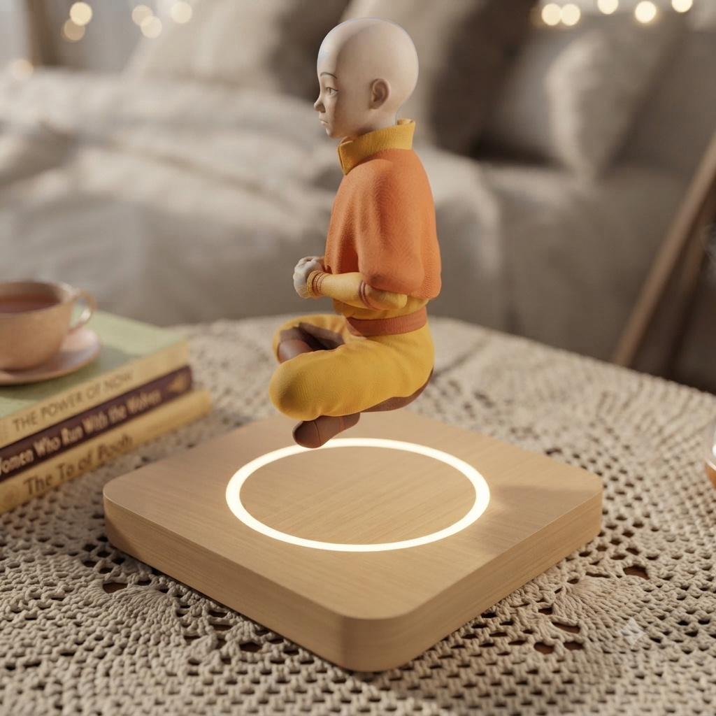 Avatar Aang Levitating Meditation Figure