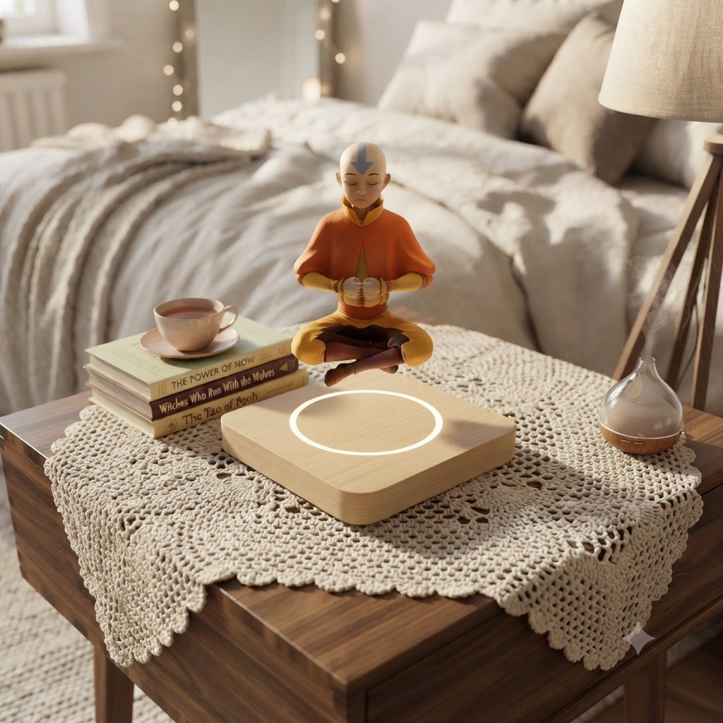 Avatar Aang Levitating Meditation Figure