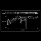 Pistolet mitrailleur Thompson ÉDITION LIMITÉE | 1208 exemplaires - Prime Brick Store