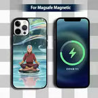 A-Avatar A-Appa AangS Phone Case For iPhone 13,12,15,17,11,16,14,Pro,Max,Plus,Mini,Magsafe,Magnetic Wireless Charging Case - Prime Brick Store
