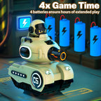 RC Battle Tanks 2‑Pack – Infrared Remote Control Combat Vehicles with Lights & Sounds for Kids - Prime Brick Store
