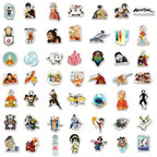 50Pcs Avatar The Last Airbender Stickers Appa DIY Stickers Scrapbooking Phone Luggage Skateboard Decorative Waterproof Decals - Prime Brick Store