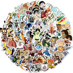 50Pcs Avatar The Last Airbender Stickers Appa DIY Stickers Scrapbooking Phone Luggage Skateboard Decorative Waterproof Decals - Prime Brick Store