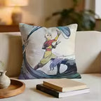 Avatar The Last Airbender Cushion Cover Short plush pillowcase for bed sofa car，washable - Prime Brick Store