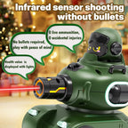 RC Battle Tanks 2‑Pack – Infrared Remote Control Combat Vehicles with Lights & Sounds for Kids - Prime Brick Store