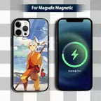 A-Avatar A-Appa AangS Phone Case For iPhone 13,12,15,17,11,16,14,Pro,Max,Plus,Mini,Magsafe,Magnetic Wireless Charging Case - Prime Brick Store
