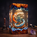 Elemental Monk Resin Lamp | Fantasy Night Light