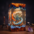 Elemental Monk Resin Lamp | Fantasy Night Light