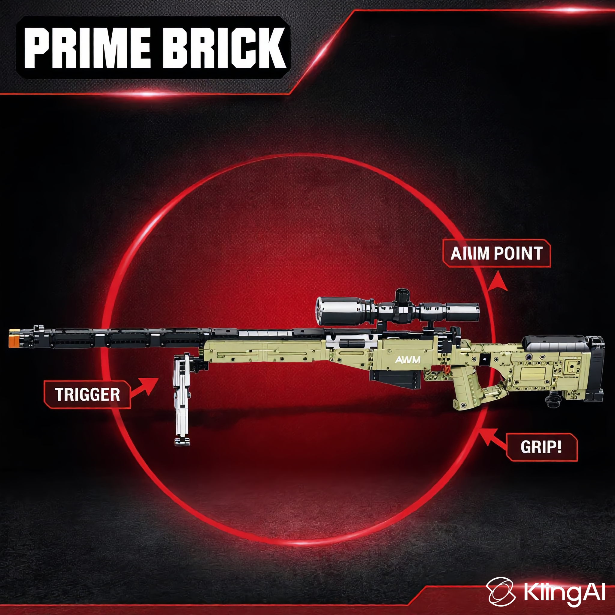 Super Magnum AWM | 1336 pieces - Prime Brick Store