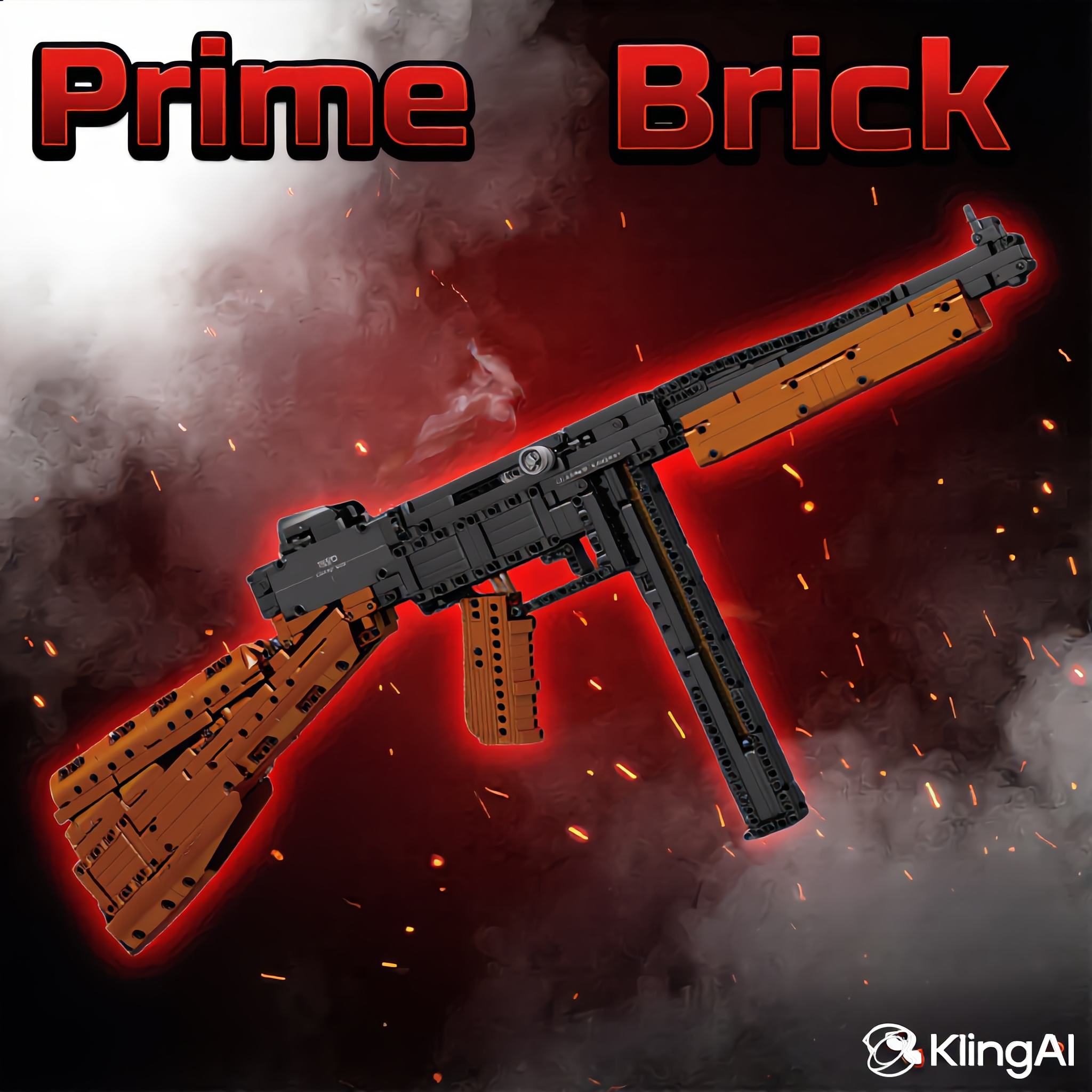 Thompson-Maschinenpistole in limitierter Auflage | 1208 Stück - Prime Brick Store