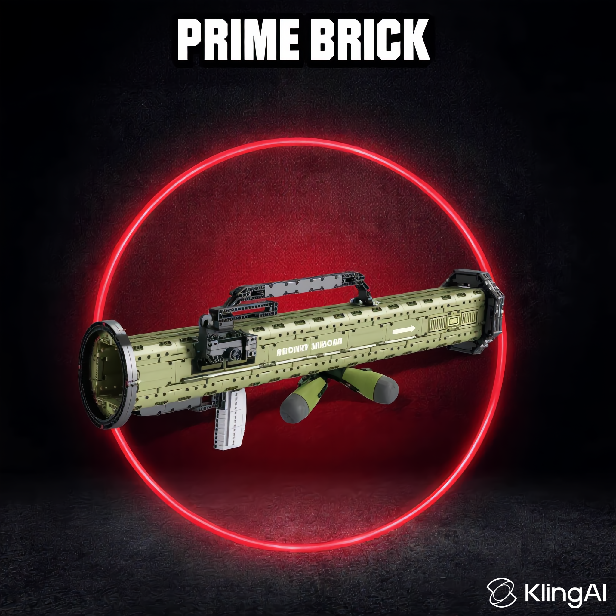 Reobrix 77027 AT-4 M136 Bazooka (1748 Bricks) - Prime Brick Store