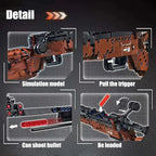 98K Tactical Brick Rifle — Functional Brick Maquette (1206 pieces) - Prime Brick Store