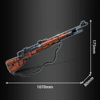 98K Tactical Brick Rifle — Functional Brick Maquette (1206 pieces) - Prime Brick Store