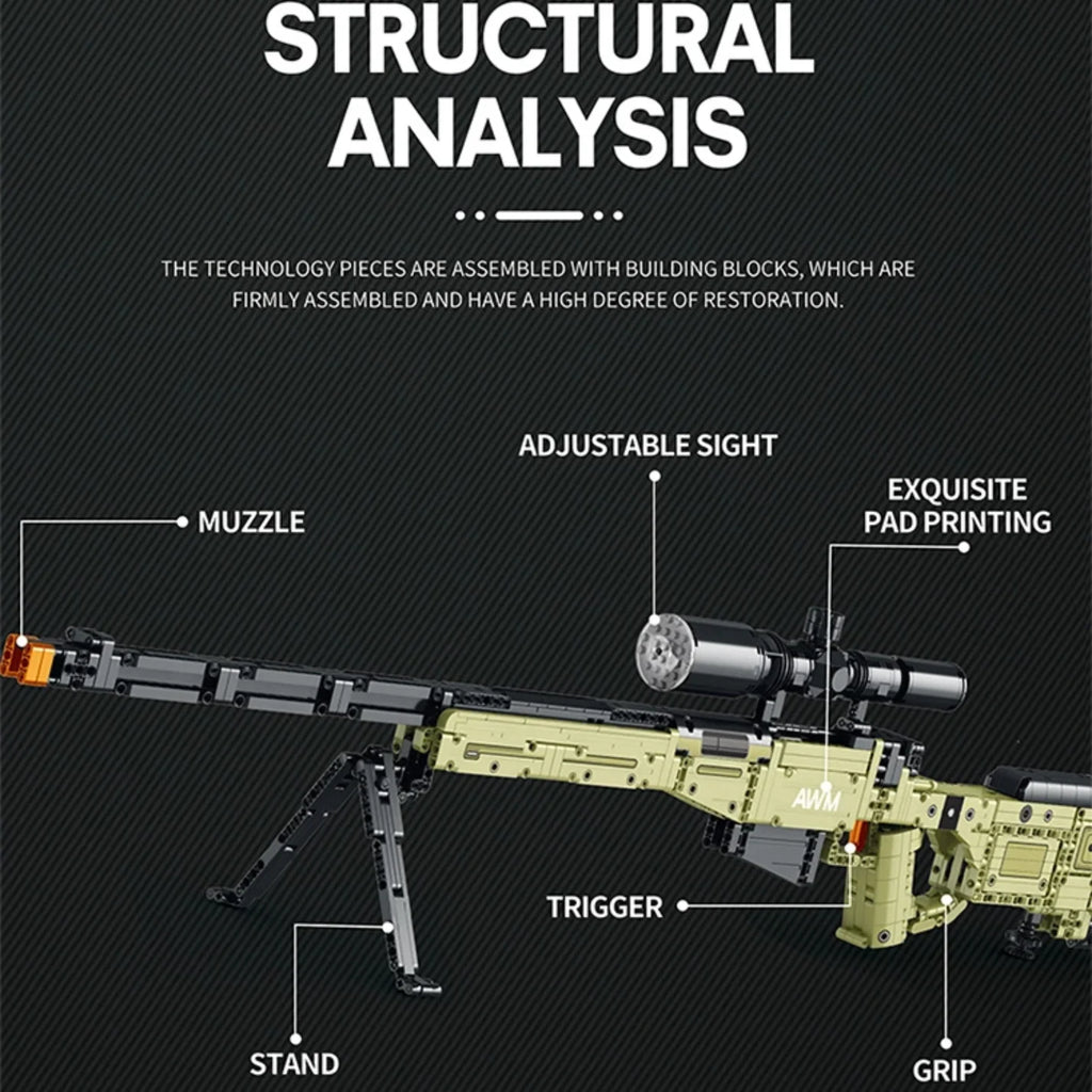 Super Magnum AWM | 1336 pieces - Prime Brick Store