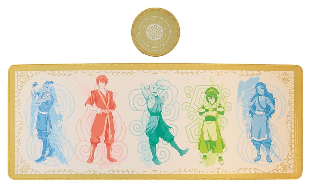 Avatar: The Last Airbender Desk Organizer & Coaster Set Elements - Prime Brick Store