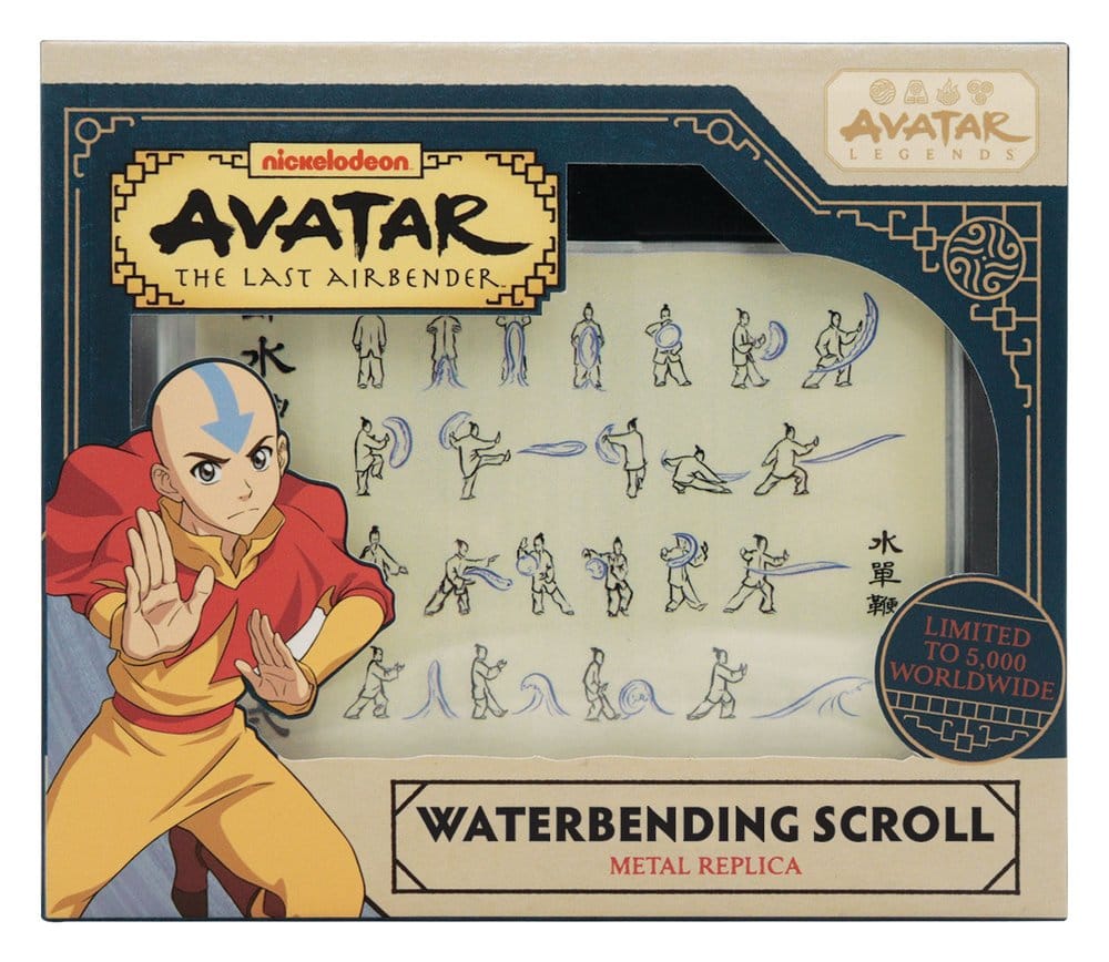 Avatar: The Last Airbender Waterbending Scroll Replica - Prime Brick Store