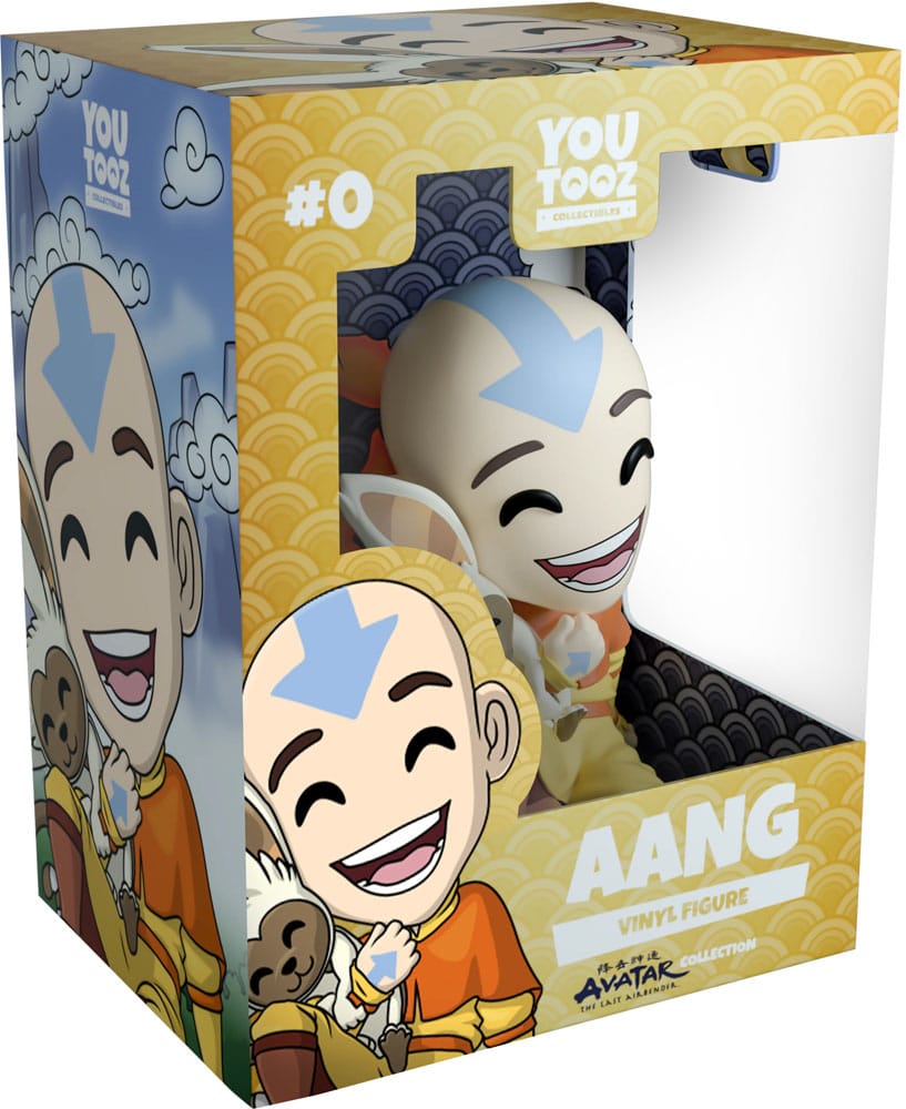Avatar Aang 10cm Vinyl Figure - The Last Airbender Collectible - Prime Brick Store